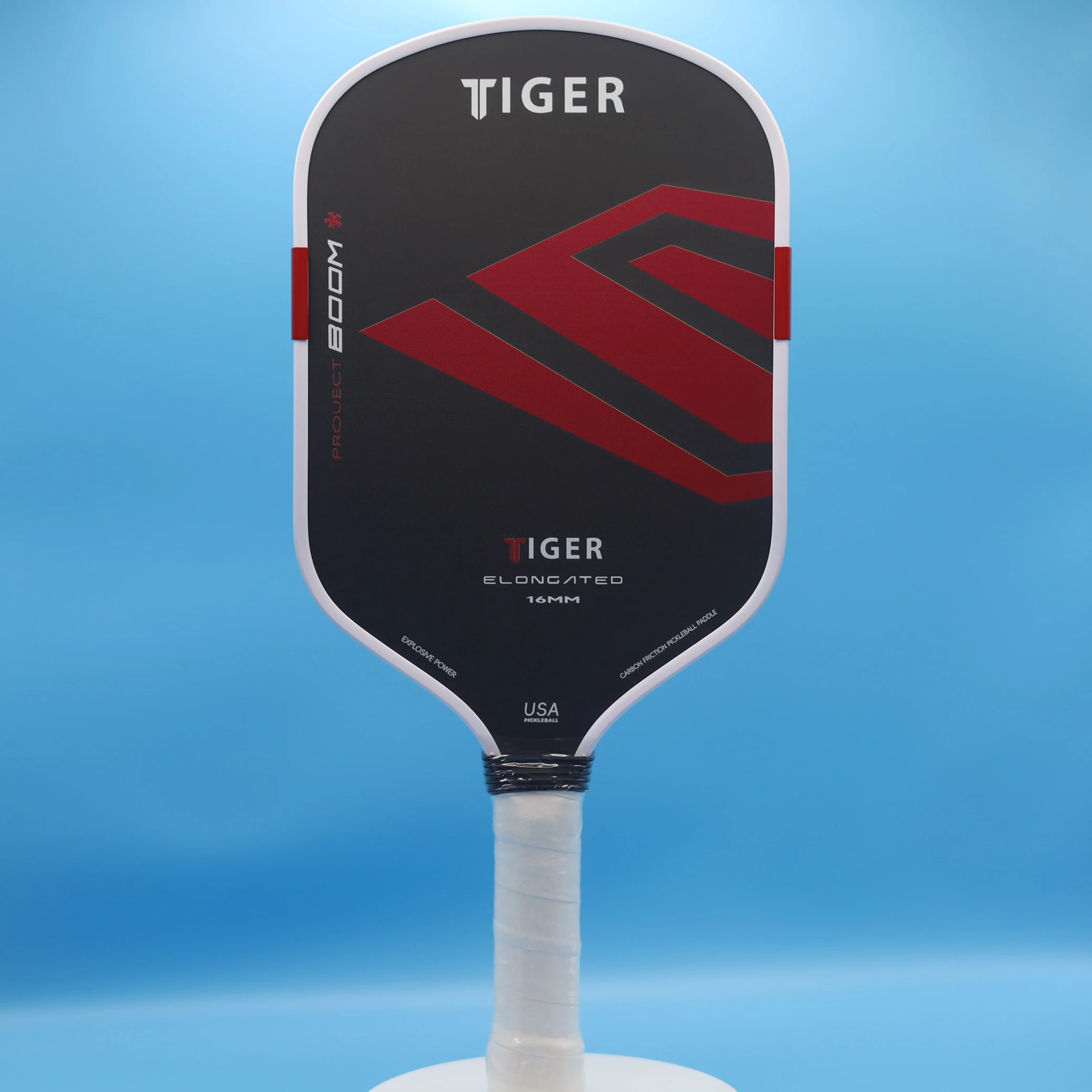 مجداف كرة المخلل الأساسي من Boomstick لملحقات معدات مماثلة على طراز مشروع Selkirk LABS T700 من ألياف الكربون