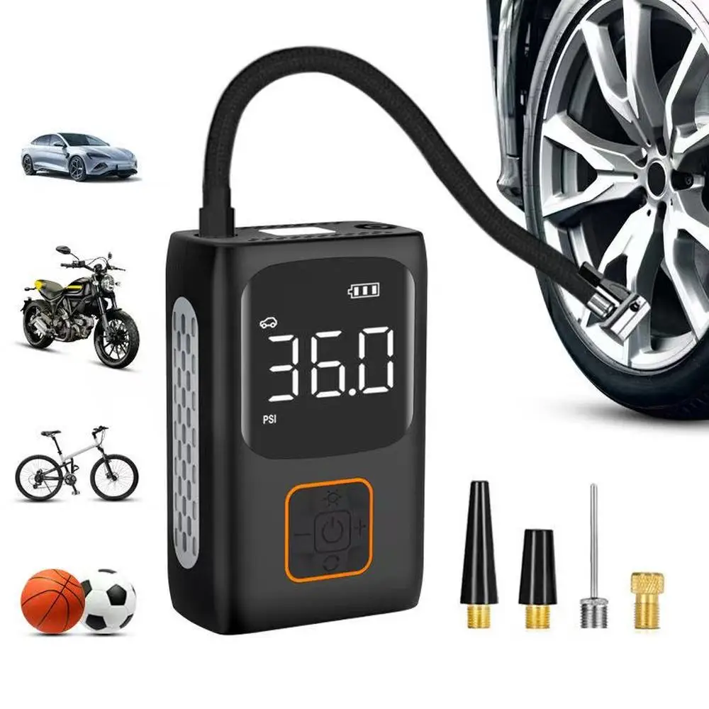 

Electric Intelligent Car Air Pump Wireless Digital Display Tire Gases Machines for Motorcycle Bicycle Boat AUTO Tyre Balls