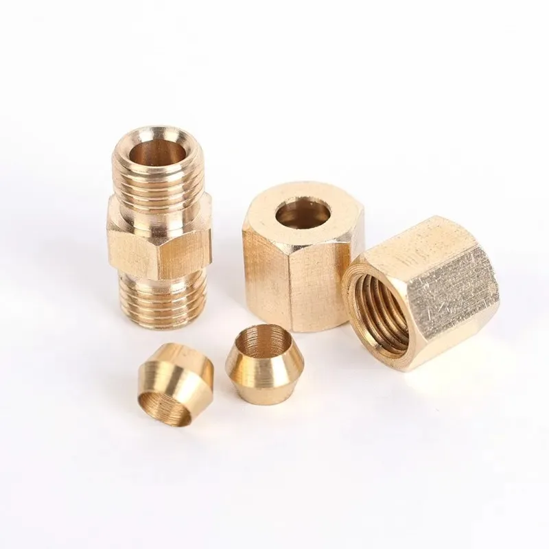 Universal Auto Brake Hose Brass Fittings 3/16\