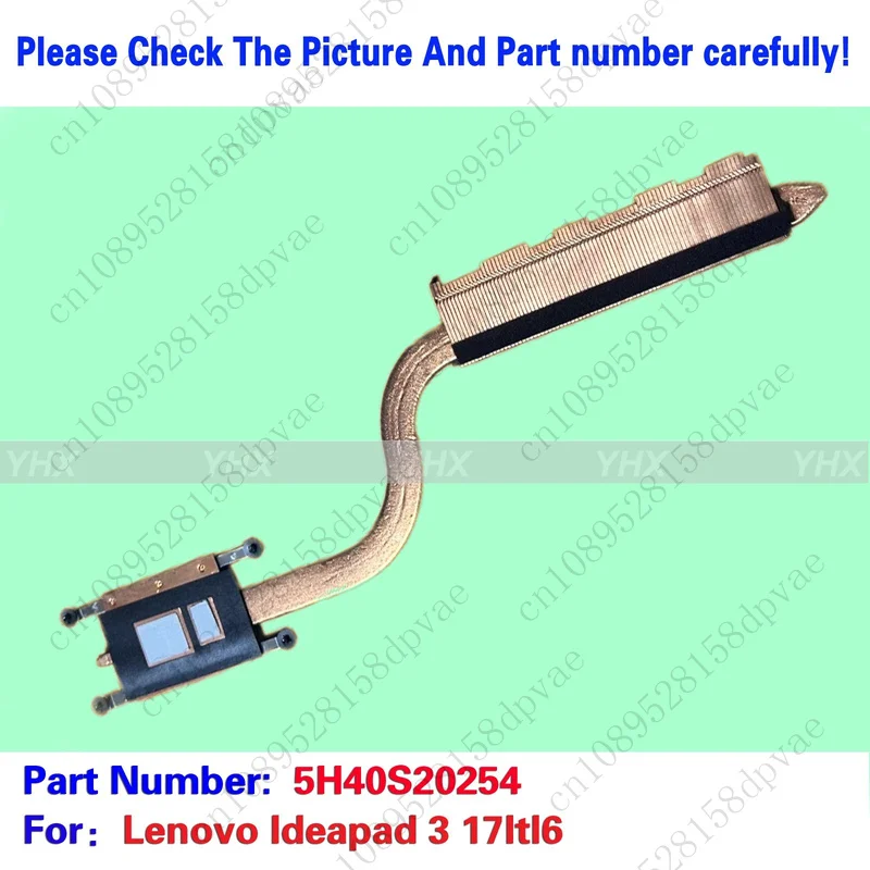 

GYX New For Lenovo Ideapad 3 17Itl6 Heatsink L 82H9 UMA 5H40S20254