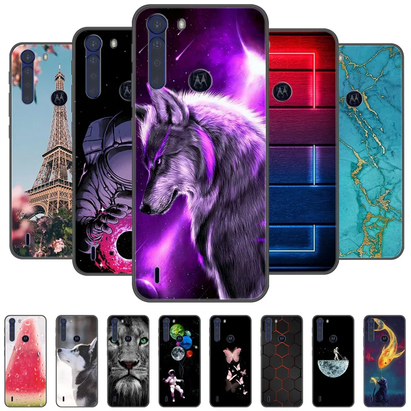 For Motorola One Fusion Case Soft Silicone Back Cover For Moto One Fusion+ Plus Phone Cases OneFusion 6.5'' Protective Fundas