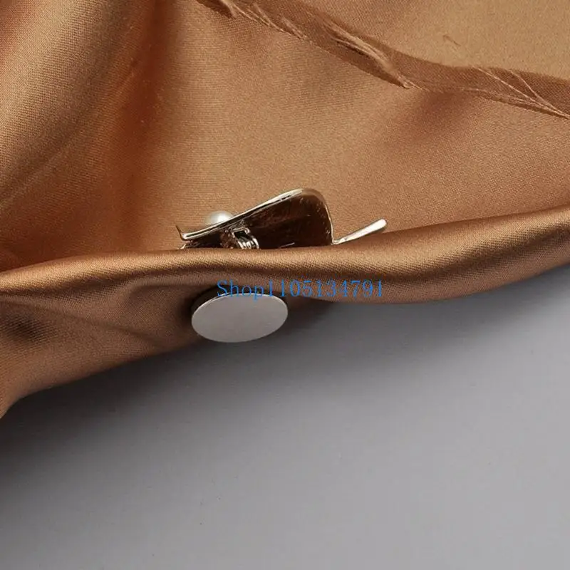 5Pcs Brooch Converter Harm Clothing Magnet Buckle Badge Fastener