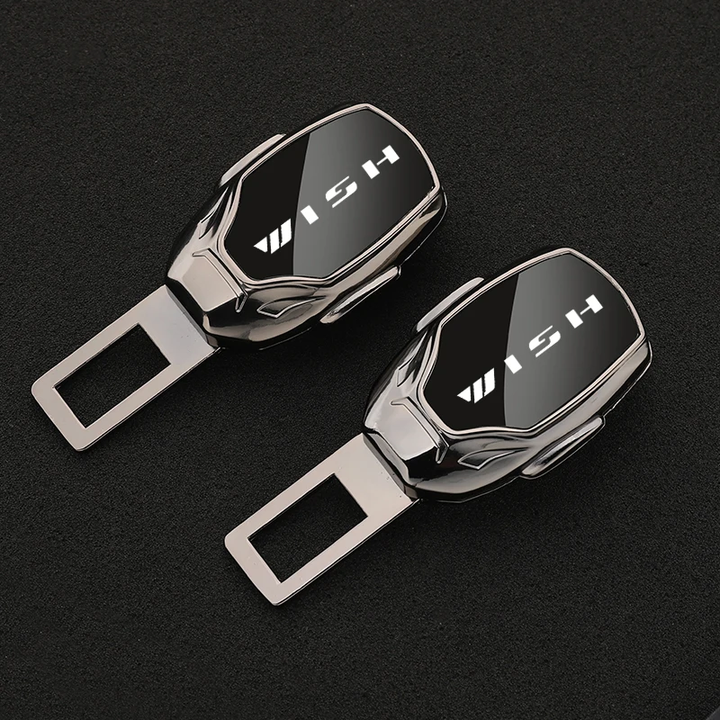 Car Seat Belt Metal Jewelry Seat Belt Accessory Extender for Toyota WISH Accessories