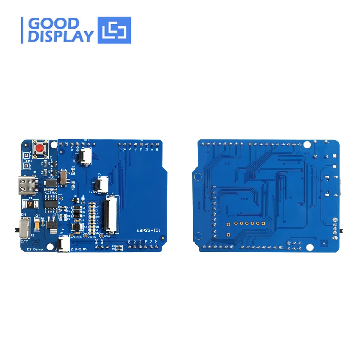 Imagem -05 - Touch Eink Display Plataforma Esp32 1.54 Gdey0154d67-t03 Kit de Demonstração Pcs Esp32