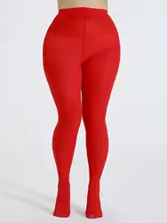 A PAIR Pantyhose Plus Size Sexy New High Quality Breathable Nylon sock slim Elastic Leggings Socks