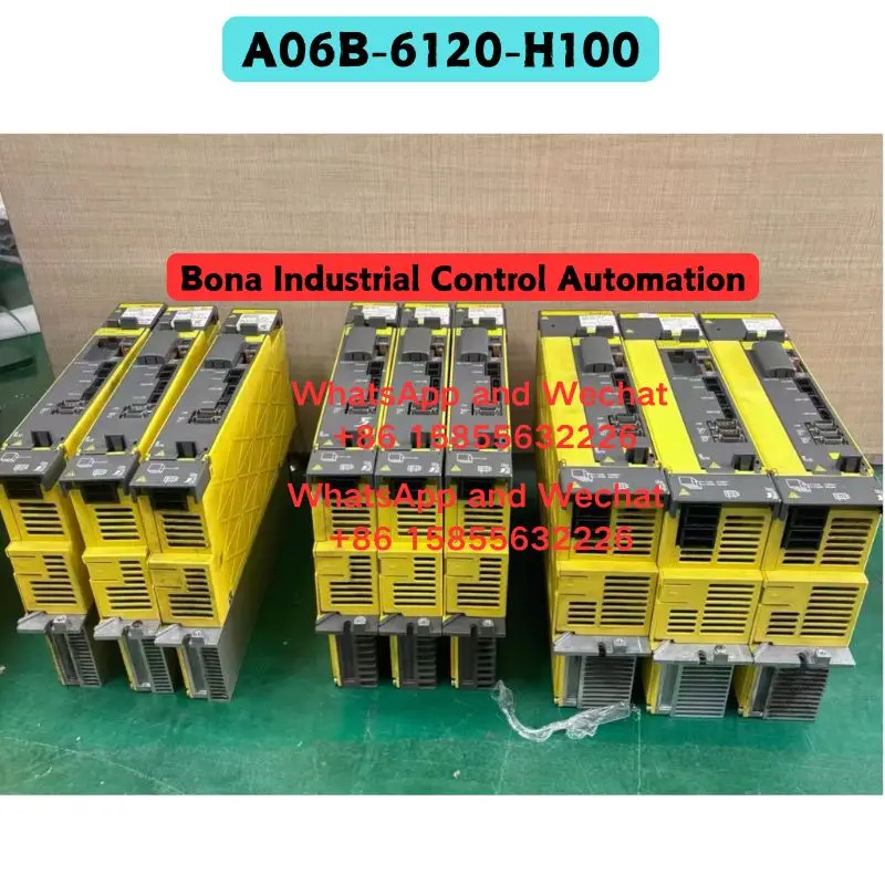 

Б/у оригинальные разобранные запчасти Driver A06B-6120-H100. Функциональный тест пройден. Быстрая доставка.