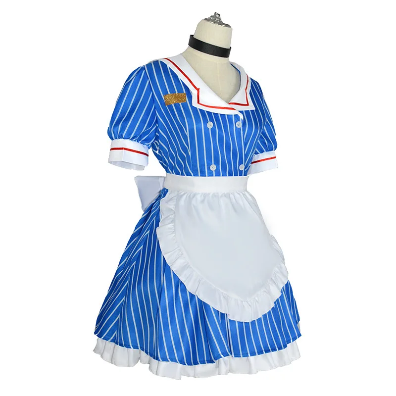 Deinonuma Saiminshi Hypnosis MV Cosplay - مجموعة كاملة من ملابس خادمة أنيمي Kasane Teto مع قبعة (Miku Franchise) #2