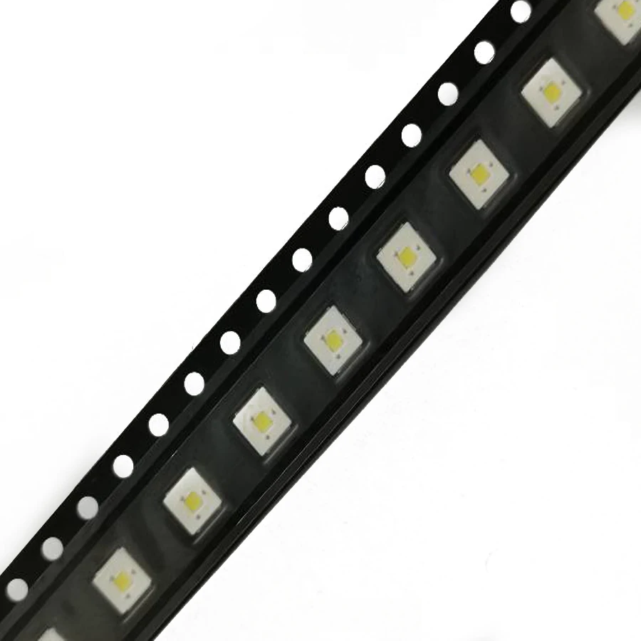 100PCS/Lot SMD LED 2.4W 3535 3V Cold White High Power For Lumens TV Backlight Application