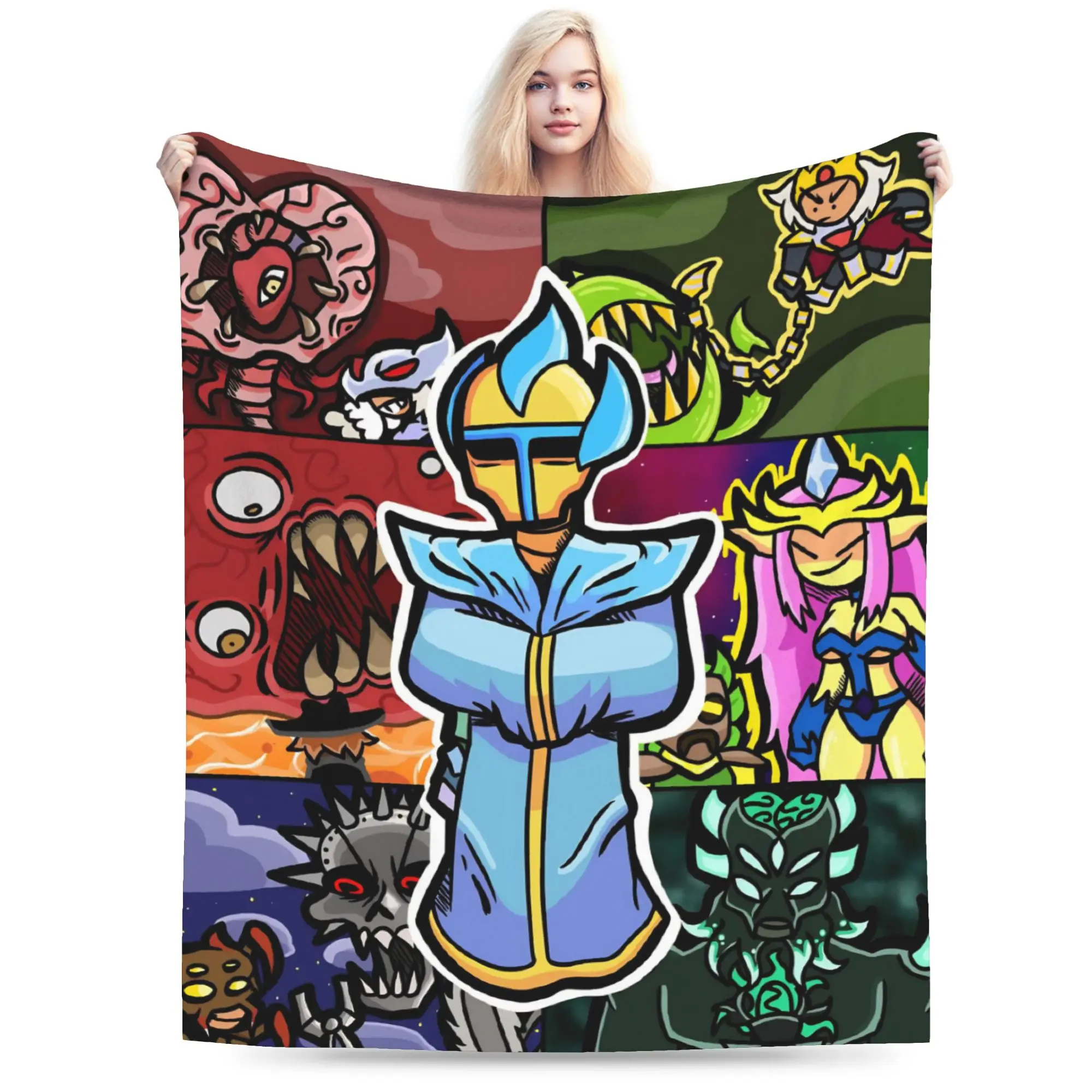 Terrarias Blankets Fleece  Multifunction Super Soft Throw Blanket for Bed Quilt