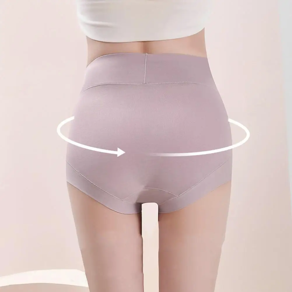 Women High-Waist Cotton Panties Underwear Seamless Hip Lifting Women Briefs Girls Comfort Underpants Female M-3XL Lingerie