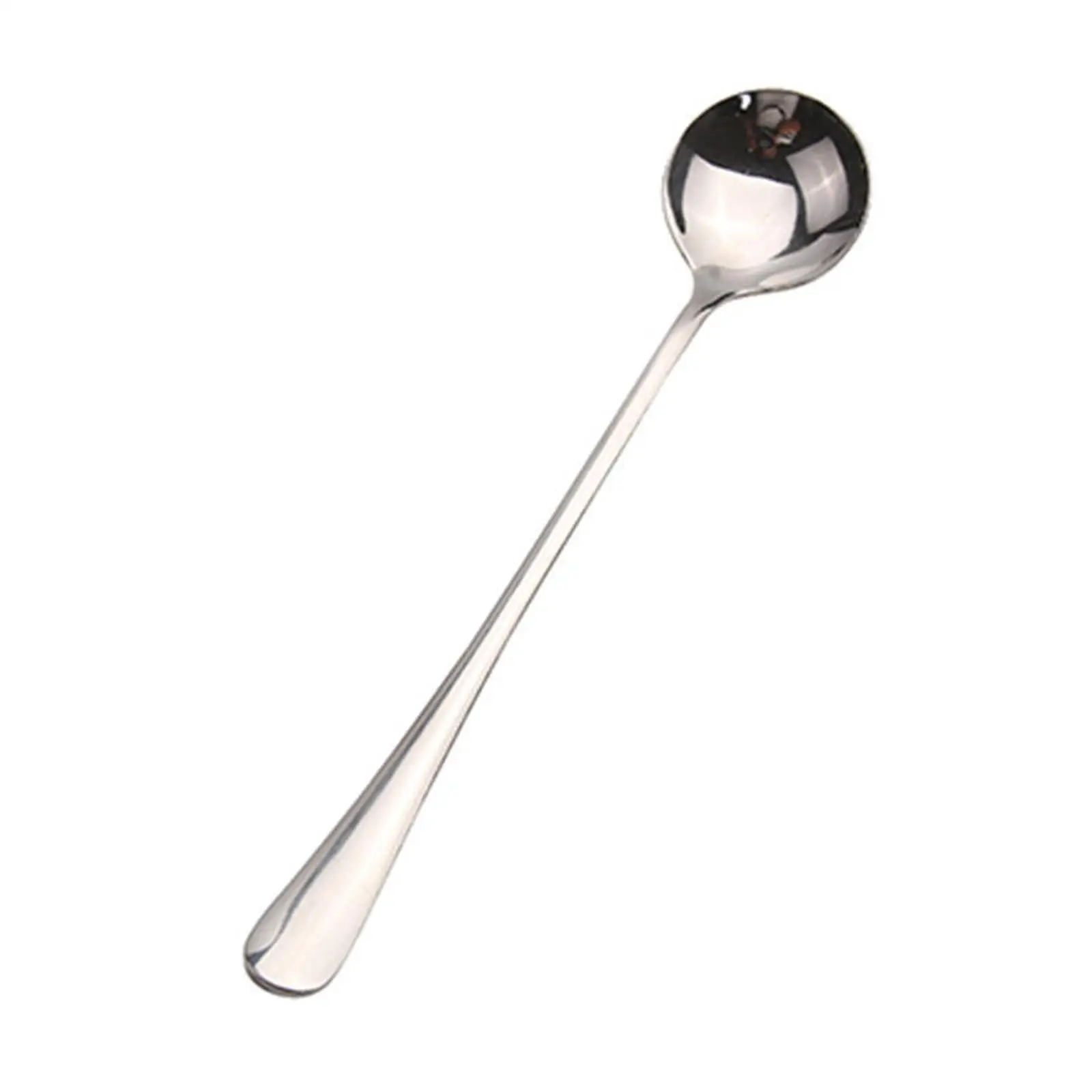 Stainless Steel Coffee Spoon, Long Handle Kitchen Scoop, Teaspoon, Ice Dessert, Snack Tool Spoons, Cream Mini Tabl K0g9