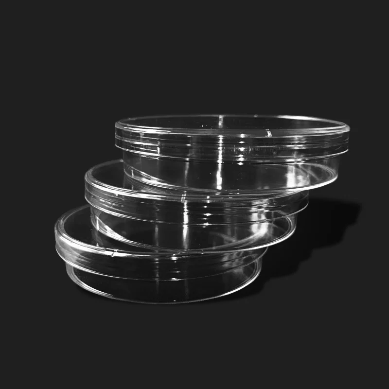 70mm Clear Petri Dishes For Cell Chemical Instrument Sterile Affordable Polystyrene High Quality Lab Supply 10pcs Crisp