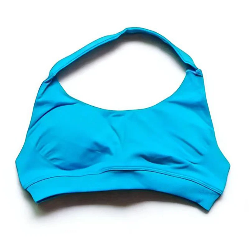 Fitness Backless Sport Tops For Women Push Up Seamless Breathable Running Vest Impact Sports Bra Underwear Yoga Bra
