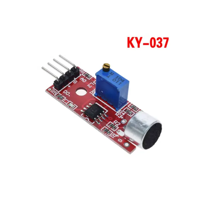 High-sensitivity microphone sensor module sound detection KY-037 KY-038 sound module compatible with Arduino