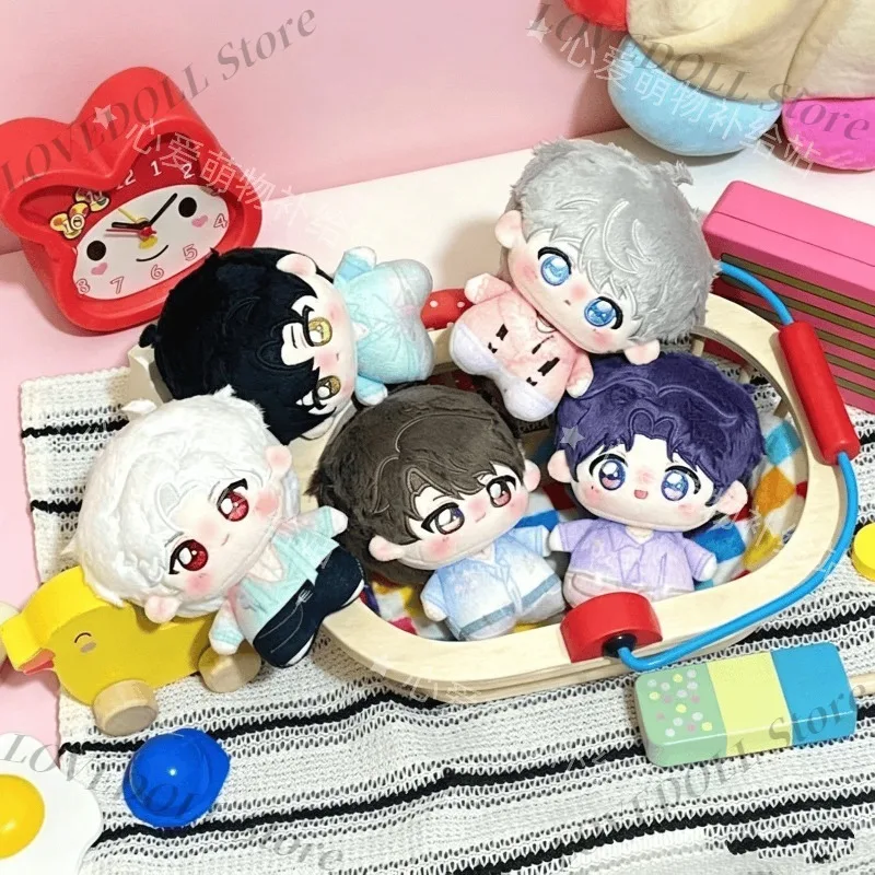 Love and Deepspace 10cm Cotton Doll Rafayel Caleb Sylus Zayne Xavier Cute Plush Doll Game Peripheral Toy Gift for Friends