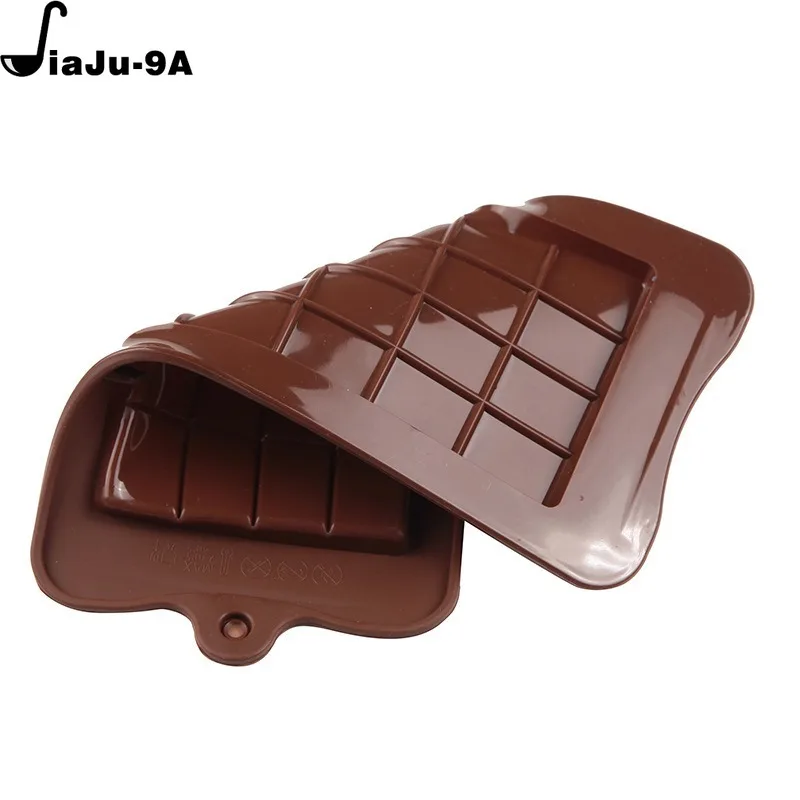 Chocolate Mold 24 Cavity Cake Bakeware Kitchen Baking Tool Silicone Candy Maker Sugar Mould Bar Block Ice Tray Cake Tool