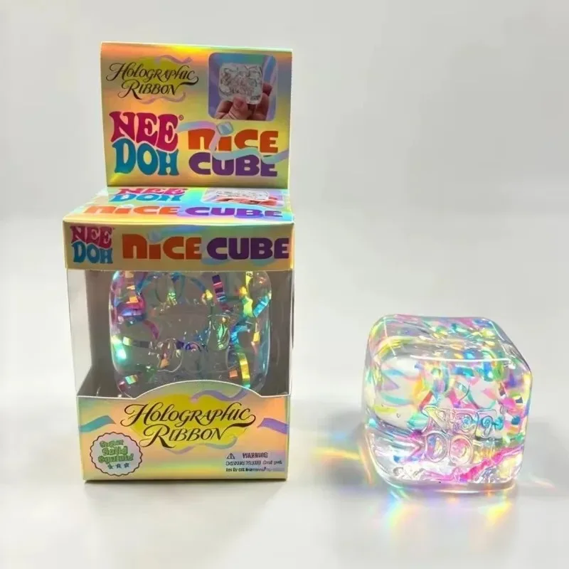 @Hot Sale Needoh Nice Cube Sensory Fidget Cube Stress Relief Anxiety Sensory Tool For Focus ADHD Office Desk Calming Toys Gifts. view 2