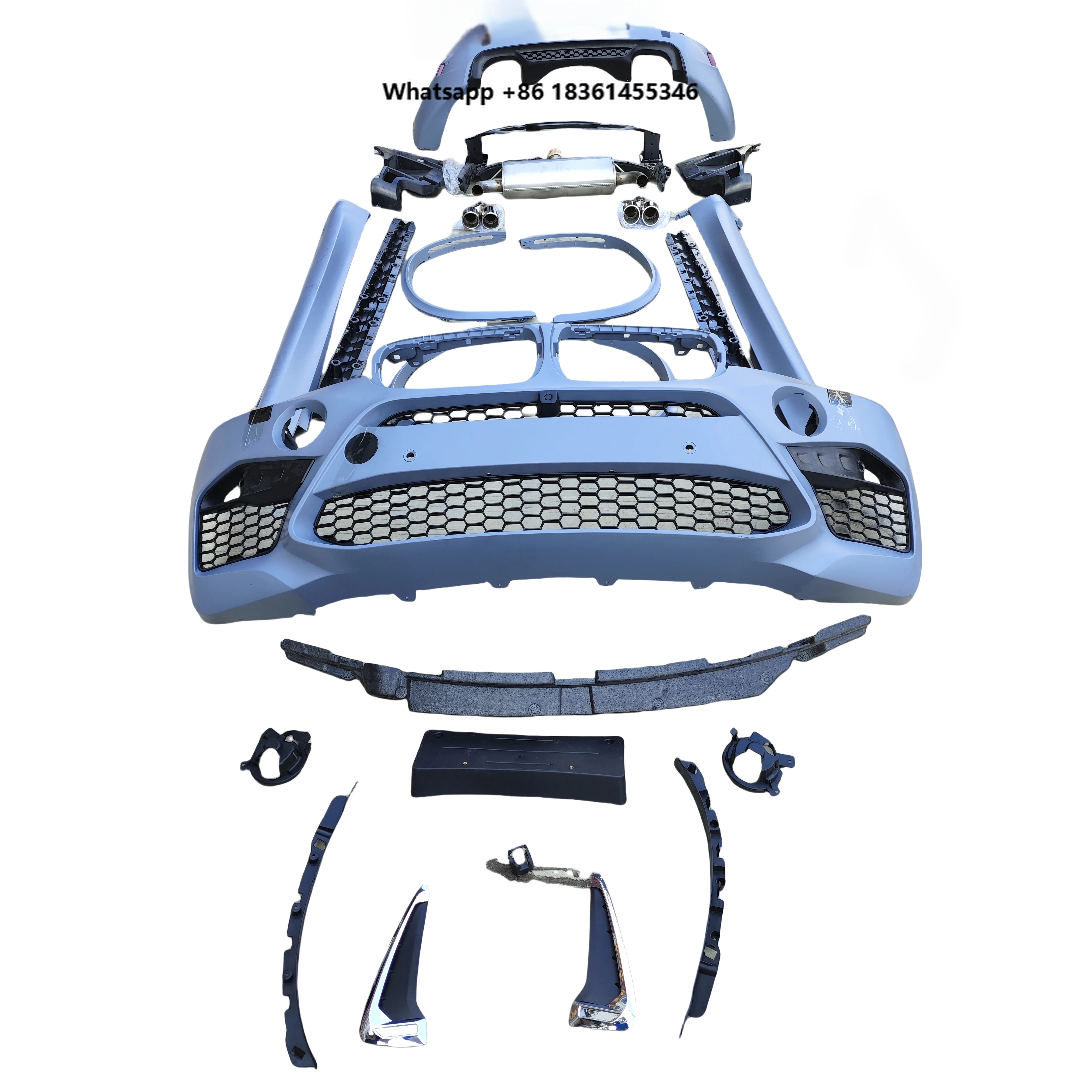 

For X5 F15 Upgraded to X5M Style Car Modification Accessory Fender Bumper Grille Hot Product Body Kit