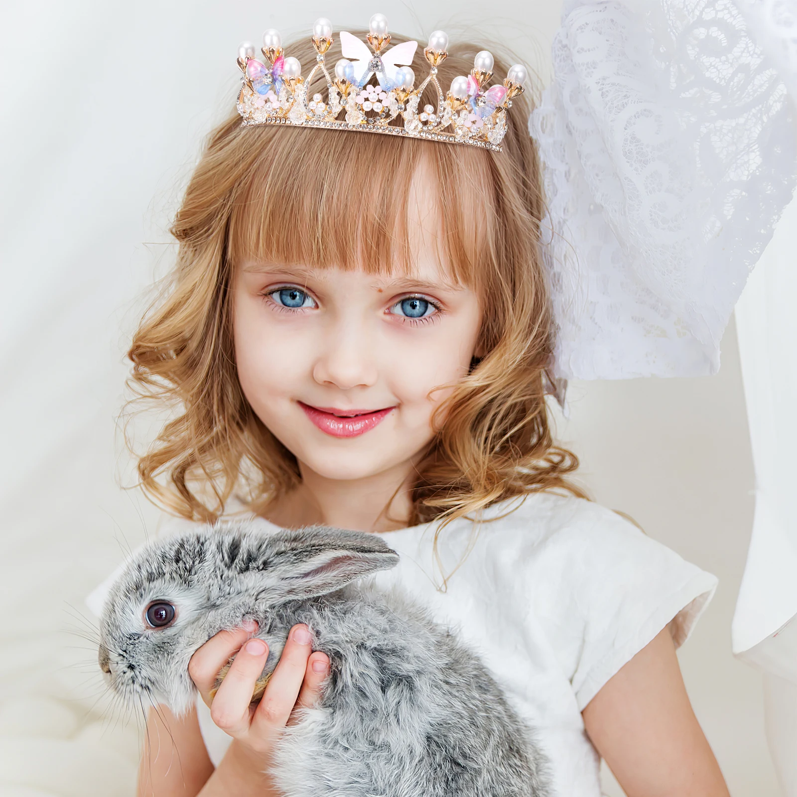 

Crown Headband Girls Shiny Hairband Fairy Tiara s 's