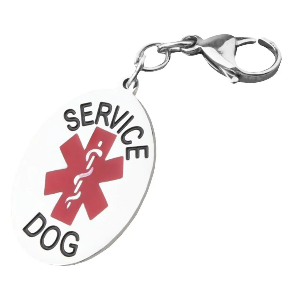 Service Dog Key Chain Holder For Car Keys Keychain Dog Trainer Id Tags Necklace Fashion Keychains Hanging