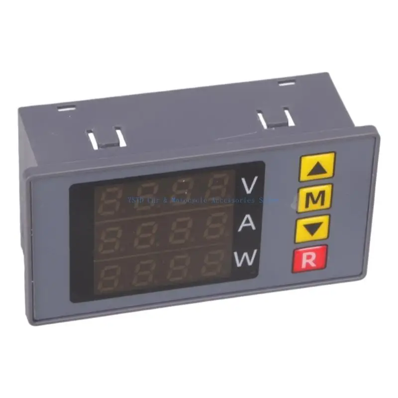 L5BC 4 Digit Voltages Gauges 0 to 100V Wide LED Screen Voltages Tester Perfect For Home Circuit Testing & Lab Research
