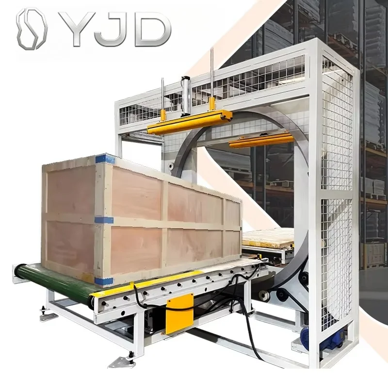Full Automatic Horizontal Wrapping Machine Horizontal Orbital Profile Stretch Film Wrapping Machine