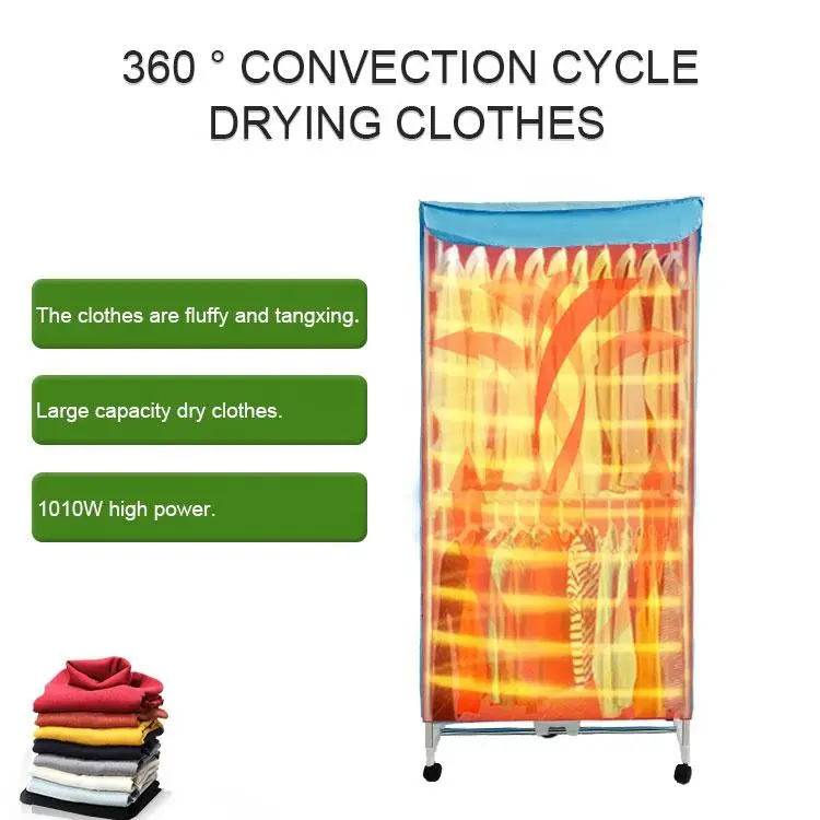 2022 Nuovi mini asciugatrici per la casa caldi appendi l'asciugatrice per strati di vestiti per guardaroba