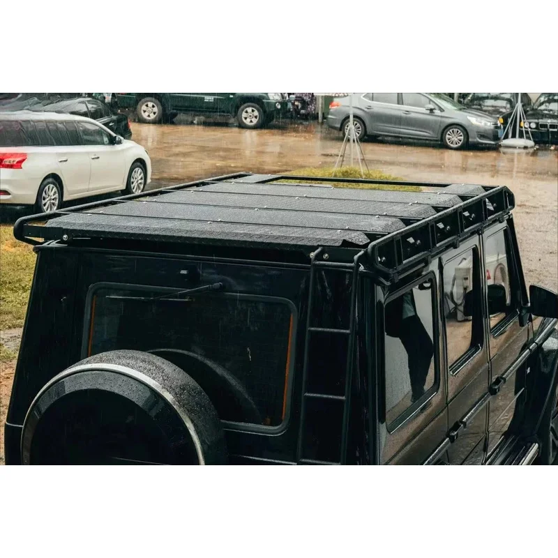 Lage With Ladder Universal Frame Cargo Cer Roof Rack For G-Class W463 G63 G550 G500 G350 2000-2018
