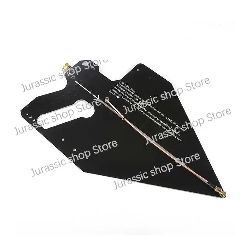 

HT8 Logarithmic Periodic Antenna 0.1-12 GHz High Precision Antenna Positioning Direction Finding Spectrum Analyzer Signal EMC