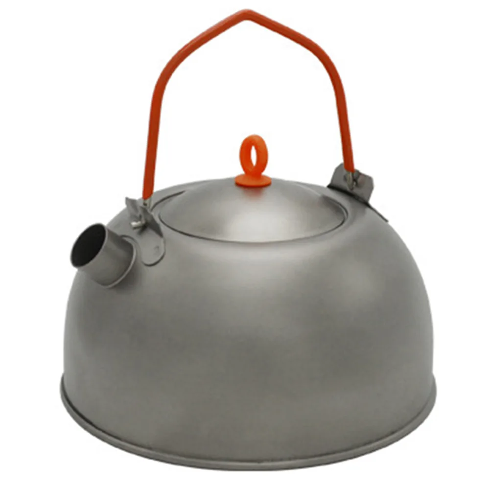 Cups Tea Cup Tea Kettle Boiling Kitchenware Foldable Handle Titanium 130 * 60mm 40ml 600ml Anti-scald Backpacking