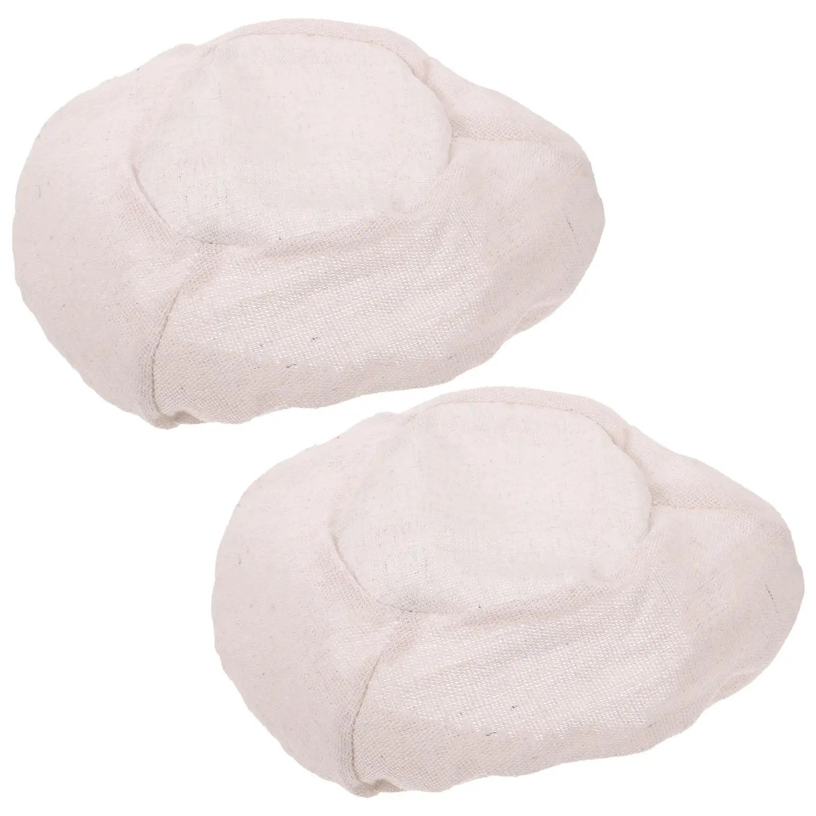 

2Pcs Bread Basket Liner Cotton Cloth Cover for Sourdough Baking Tool Basket Cloth Cover Kitchen Supplies Storage