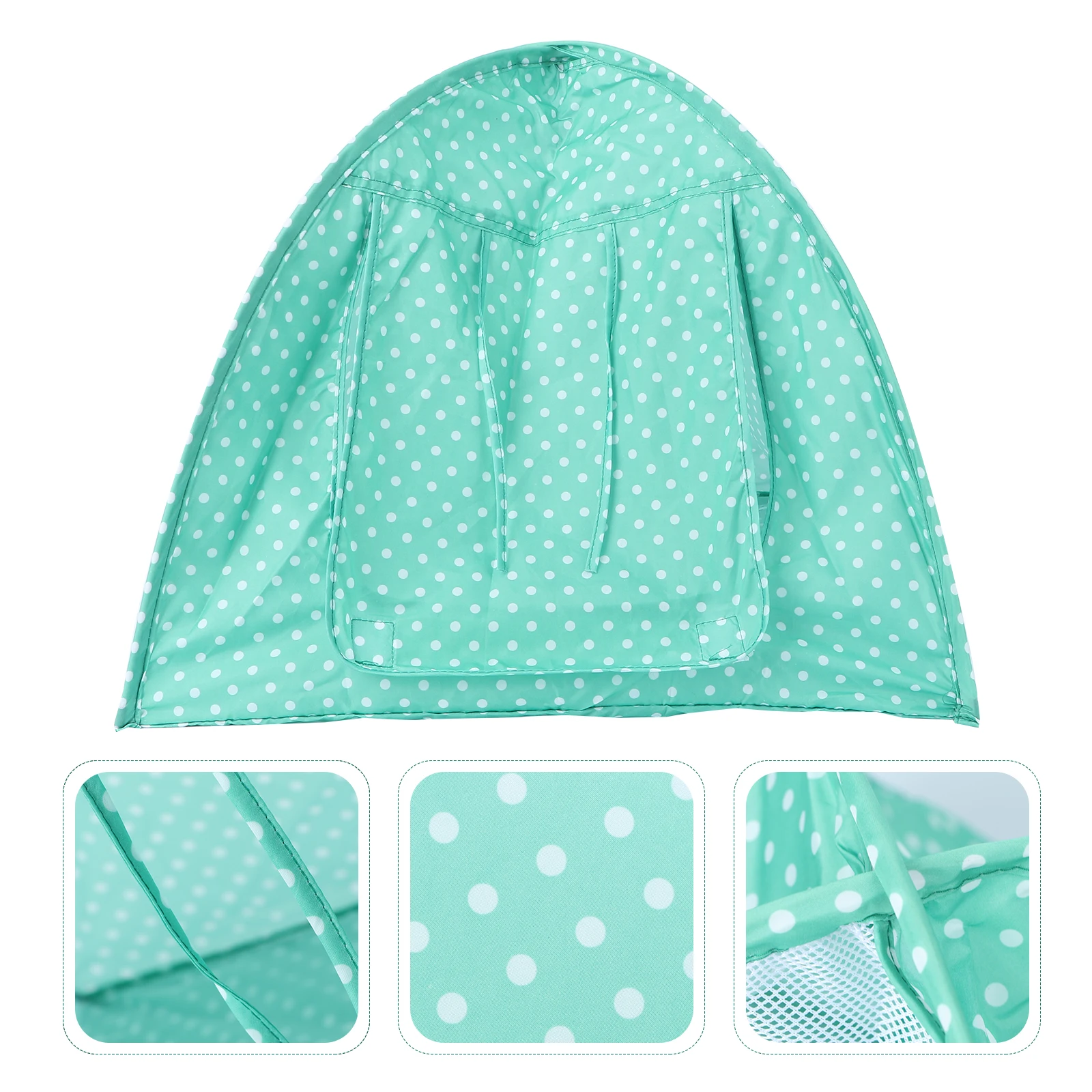 

1 pc Pet Waterproof Foldable Cat Thickened Fabric Dog Tent Easy Fold Storage Tent For Outdoor Indoor Design Green
