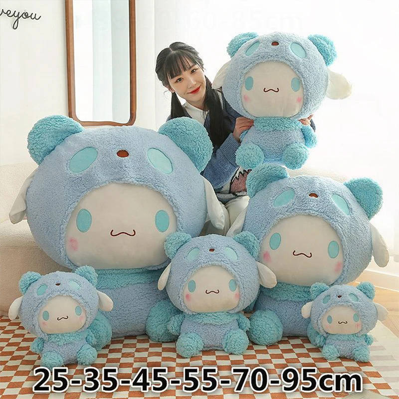 

Kawaii Cinnamoroll Plush Toy Sanrio Stuffed Doll Cute Sanrio Pillow Character Gift for Kids Birthday Xmas Present for Girls