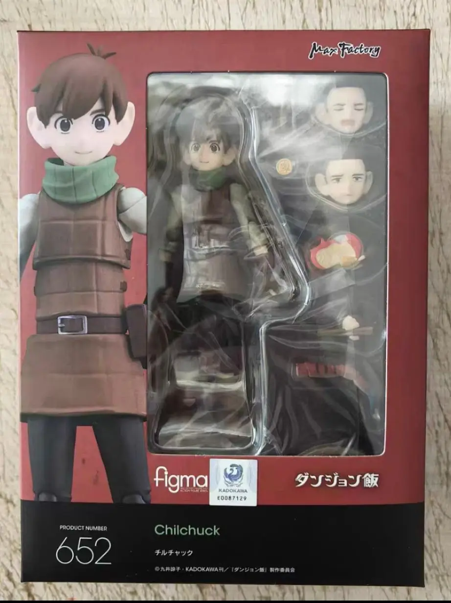 

В наличии: Оригинальная фигурка MAX Factory FIGMA Dungeon Meal 652 Chilchuck в коробке, модель-игрушка, подарок для детей, упаковка в пенопластовой коробке