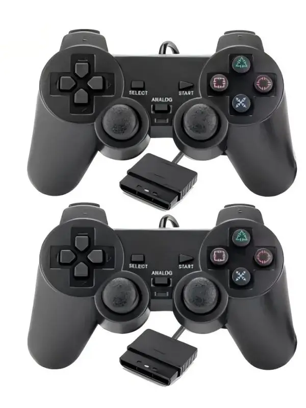 Bedrade gamepad voor Sony PS2-controller Game Joystick Trillingsgamecontroller voor PlayStation 2 Ps2-controller Game