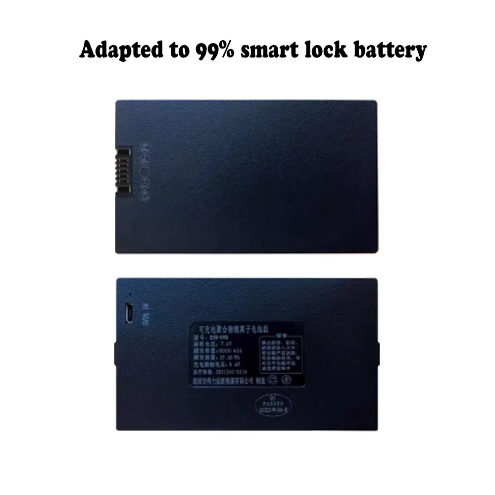 

Universal 100% brand new 7.4V 5000mAh polymer lithium intelligent fingerprint door lock battery For Xiaomi Bosch Haier