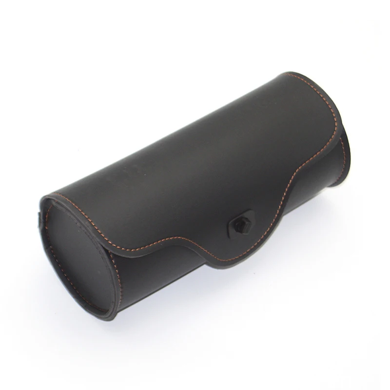 

Мотоциклетная передняя вилка из искусственной кожи, сумка для инструментов, седельная сумка на руль для Harley Sportster Chopper Bobber Cruiser Dyna Softail