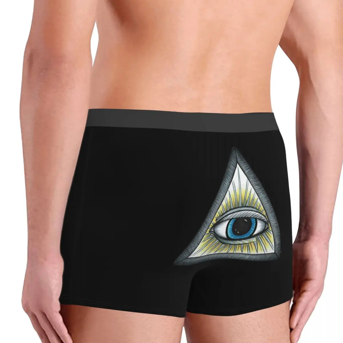 복서 팬티 반바지 아이 일루미나티 (7) 팬티 남성 통기성 속옷 옴므 남자 남자친구 선물