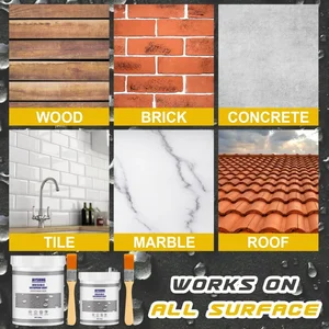 Unsichtbares wasserdichtes Sprühmittel, Anti-Valuing-Kleber, starkes Klebstoffdicht, wasserdichtes Gemälde mit Pinsel 10 Hauptverkaufs -Wasserdichtungsgewebe - №5