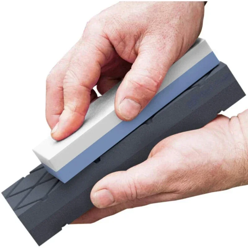 Black Silicon Carbide Whetstone 120 320 Grit Double Sides Lapping Stone Coarse Grinding Knife Sharpener