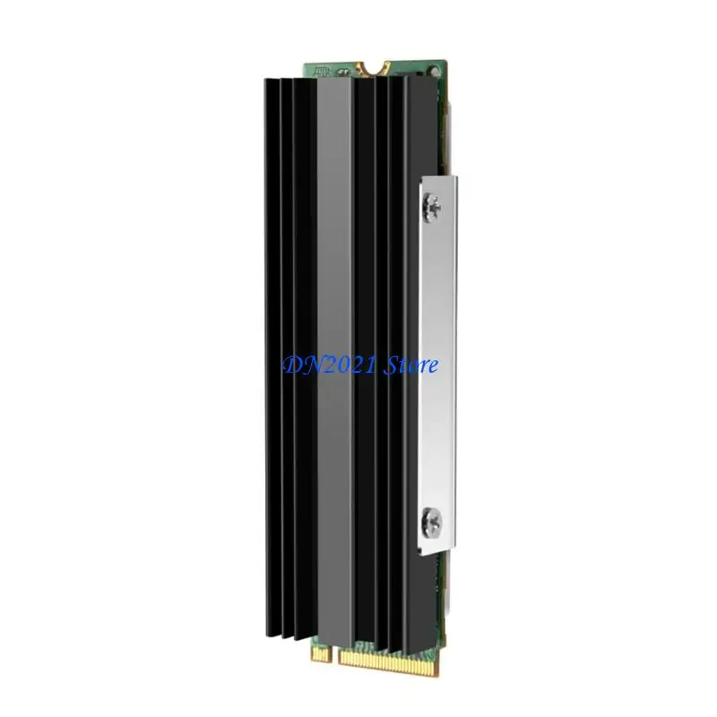 

F3KE M.2 SSD NVMe Heat Sink Aluminum M.2 2280 Hard Disk Heatsink Gasket