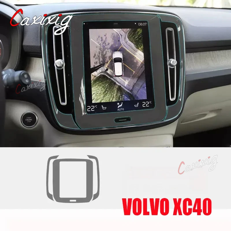 Film Protection Verre Trempé 8,7" Pour Volvo XC40 XC60 XC90 2017-2023 - Anti-Rayures 4H HD GPS