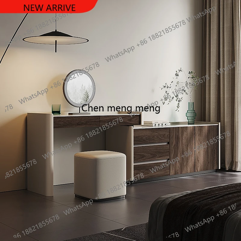 

z183 Dresser Bedroom Simple Modern 2025 New Premium Retractable Master Bedroom Dresser 2-in-1 Desk Makeup