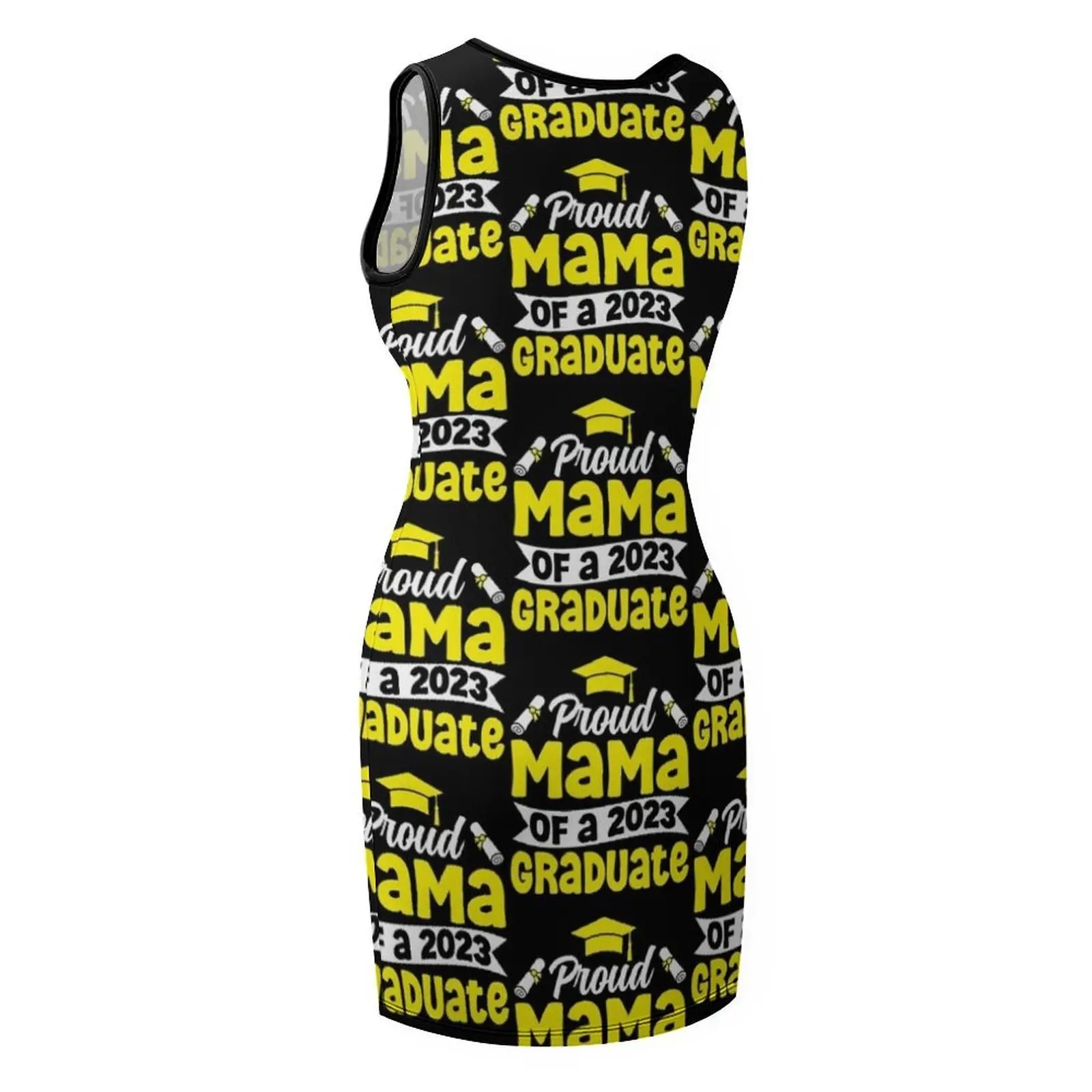 Mamma orgogliosa di una maglietta per laureati 2023, vestito estivo senza maniche, abbigliamento estetico, abiti in stile coreano