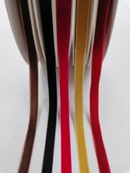 5yards 6mm/9mm/16mm/25mm Quality Soft Velvet Ribbon Single Face Wedding Party Decoration Gift Wrapping Hair Bowknot DIY