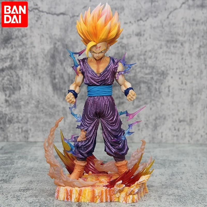 Gohan Figurka akcji Dragon Ball Z Figurka Model Super Saiyan Gohan Model Anime Dragon Ball Ozdoba Kolekcja Prezenty