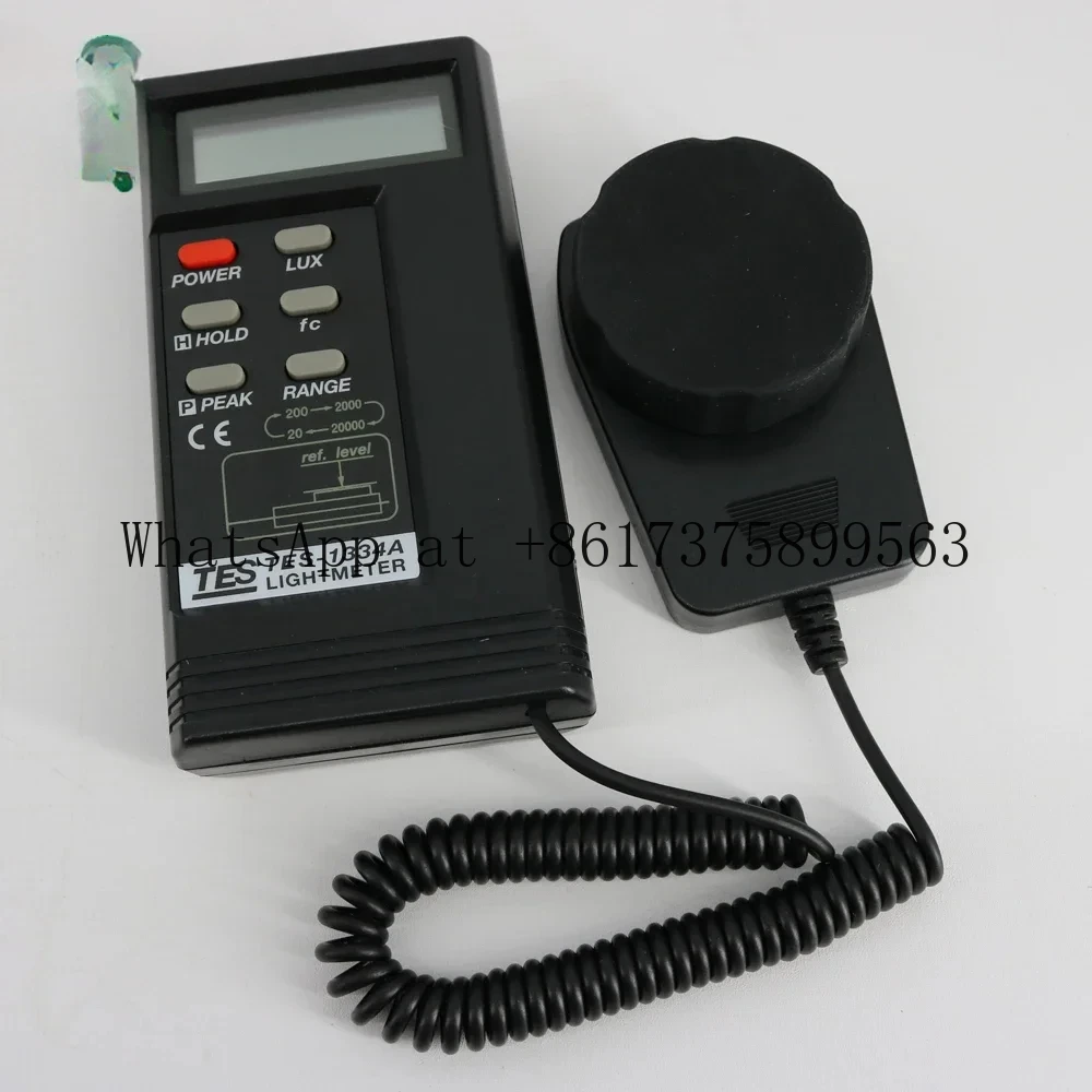 Por TES-1334 A Digital Lux Meter High Precision Footcandle Light Brightness Tester