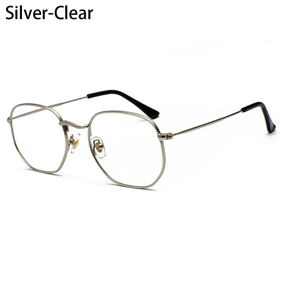 Fashion Driving Eyewear Glasses Polygon Mirrored Lens Sunglasses for Men and Women Small Square Sunglasses Sun Glasses