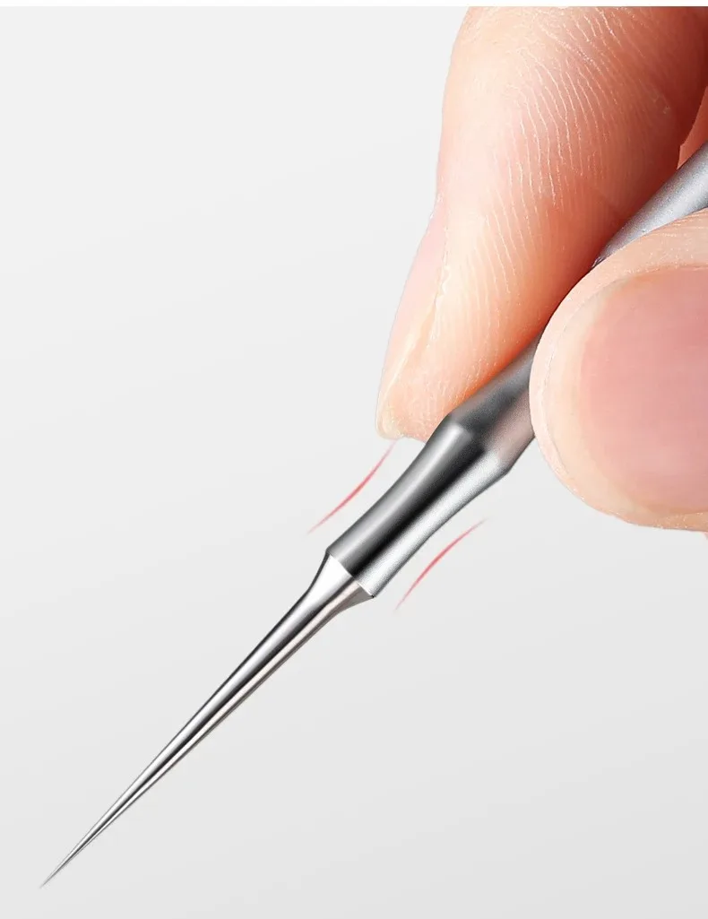 Neue 1 stücke Deutsch Ultra-feine Zelle Pickel Mitesser Whitehead Clip Schönheit Salon Spezielle Entfernen Akne Fett Partikel Nadel werkzeug – Detail 9