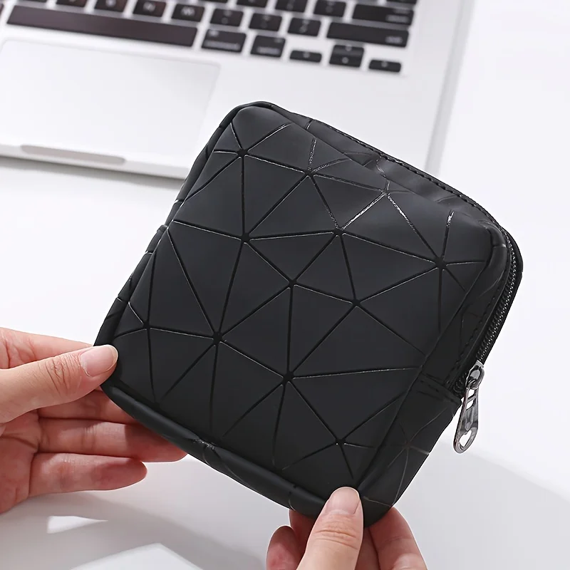 Mini Sanitary Napkin Storage Bag, Portable Lipstick Key Earphone Storage Pouch, Small Coin Purse & Wallet (4.33\